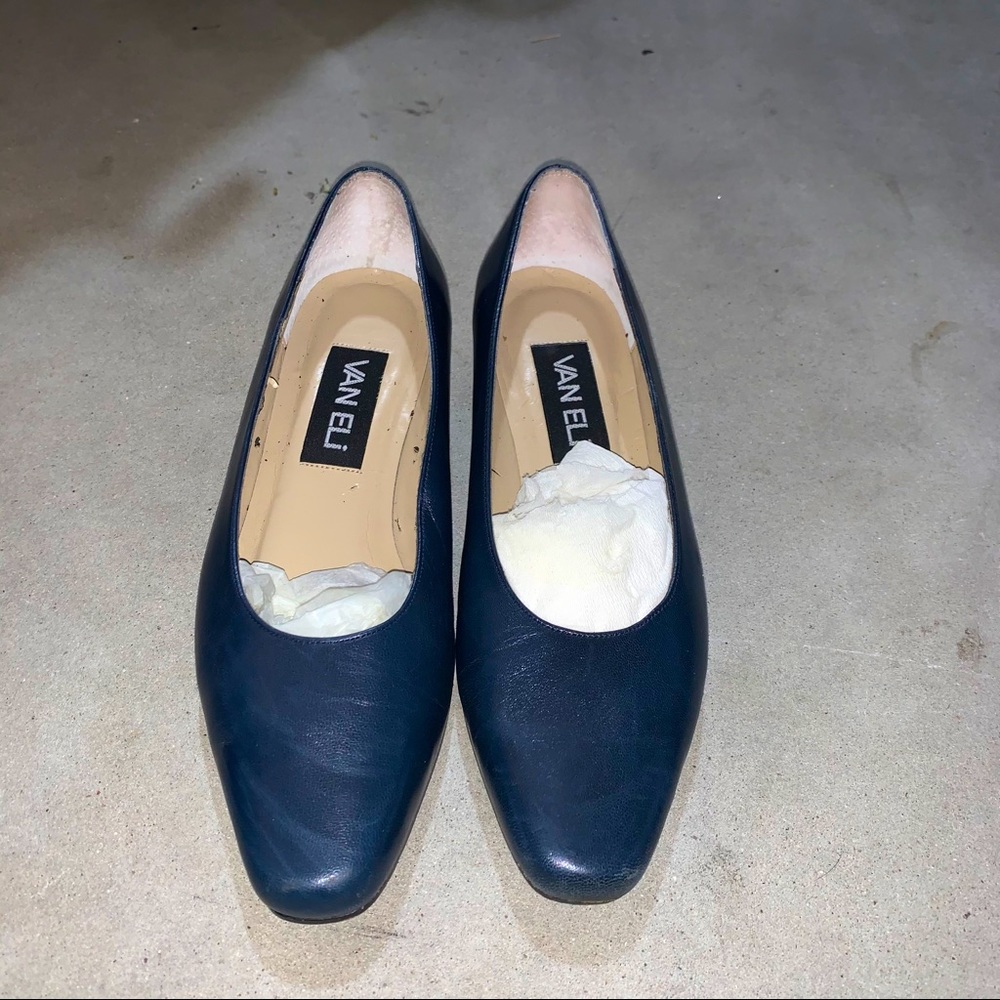 VAN ELi Dark Blue Heels